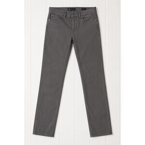 AG Adriano Goldschmied South Gate Gray Straight Leg Pants 27R USA